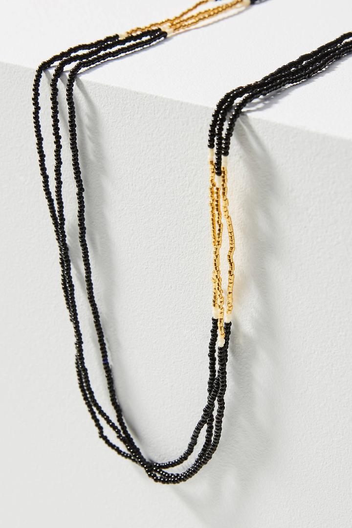 Sidai Designs Zebra Layered Necklace