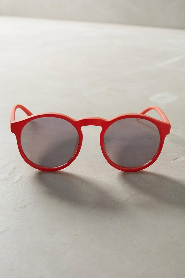 Le Specs Cubanos Mirrored Sunglasses