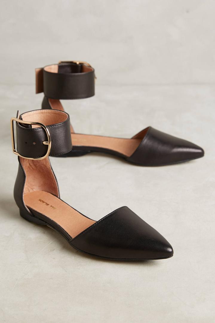 All Black All Black D'orsay Flats