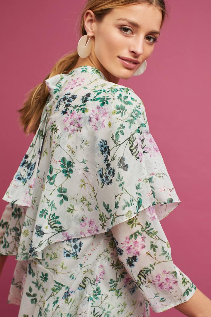 Hemant & Nandita Courtney Chiffon Blouse