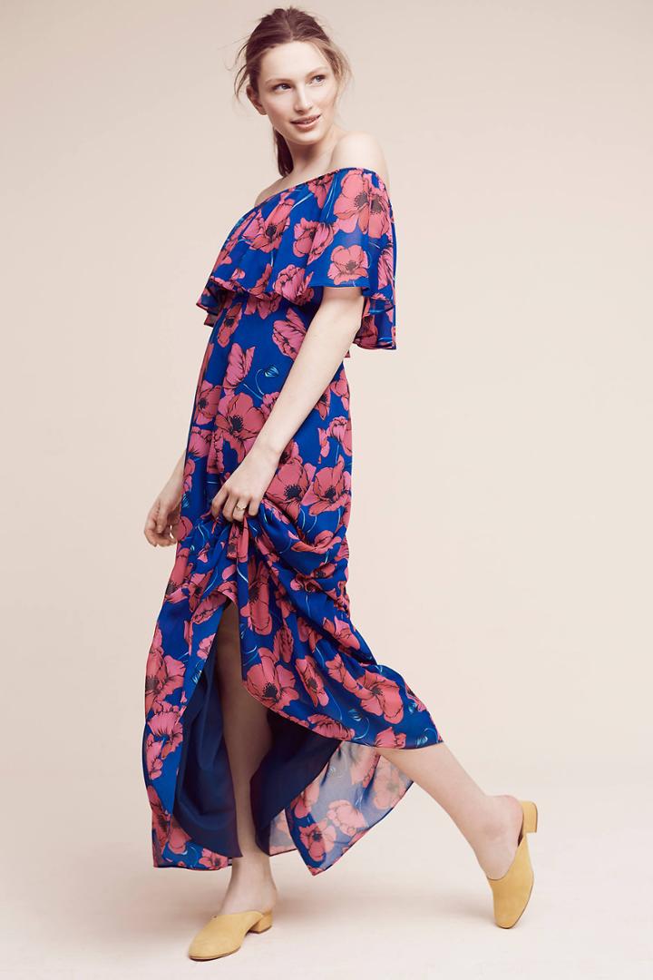 Donna Morgan Marnie Off-the-shoulder Maxi Dress
