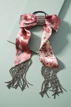 Anthropologie Double Bow Scarf Hair Tie