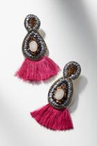 Anthropologie Raquel Fringe Drop Earrings