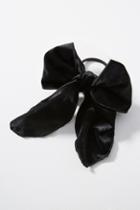 Anthropologie Oversized Velvet Bow Pony Holder