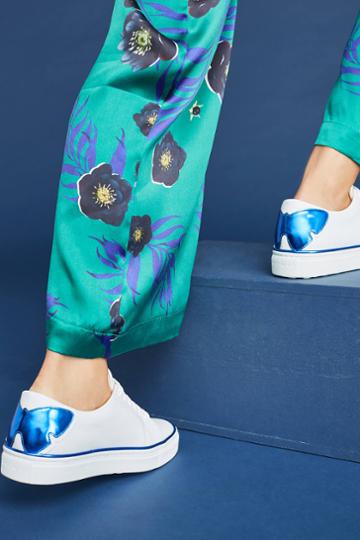 Maimai Edith Metallic Butterfly Sneakers