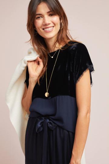 Tina + Jo Velvet + Silk Top