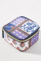 Anthropologie Nicole Printed Jewelry Case
