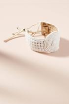 Sidai Designs Leather Disk Bracelet