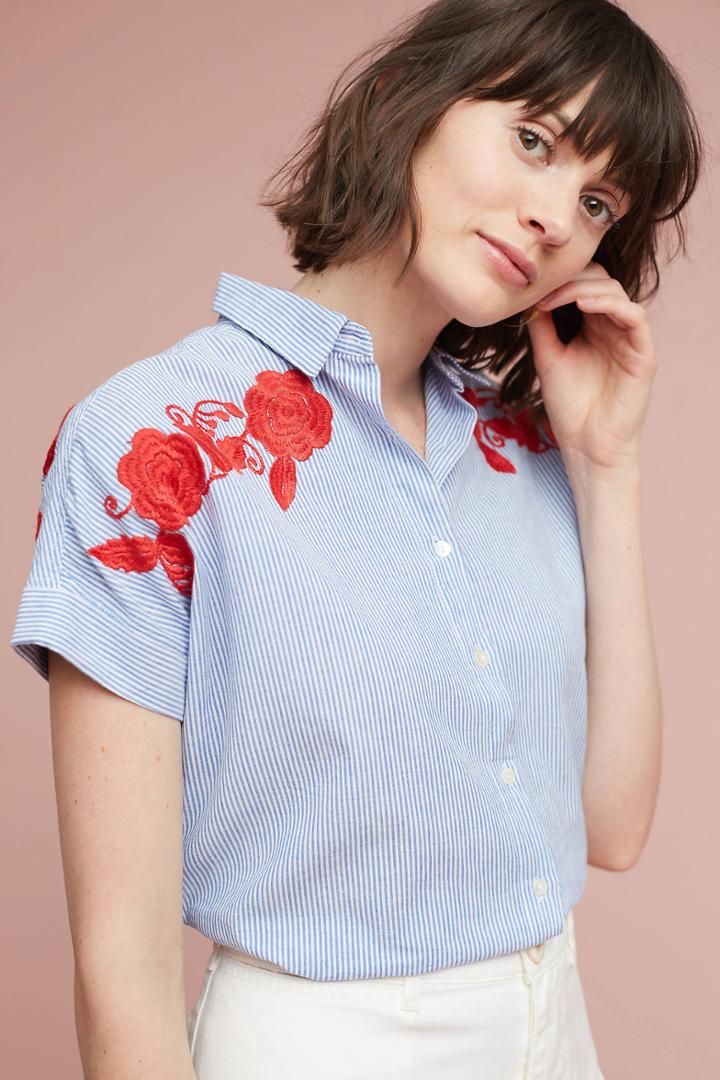Seen Worn Kept Jemima Embroidered Top