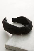 Anthropologie Knotted Microsuede Headband