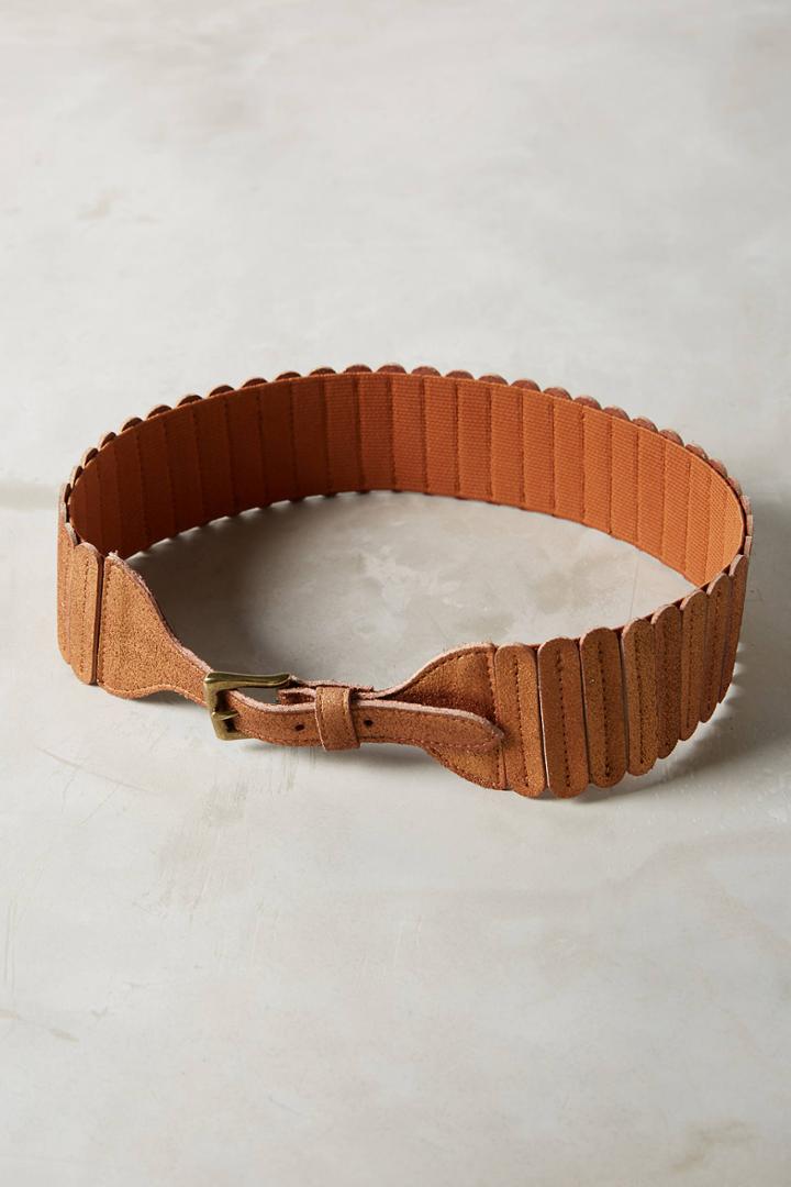 Anthropologie Corset Tab Belt