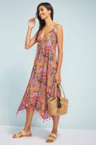 Anthropologie Paisley Tasseled Cover-up Dress