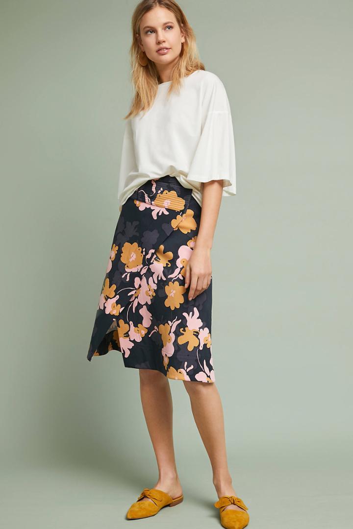 Marimekko Oktava Wrap Skirt