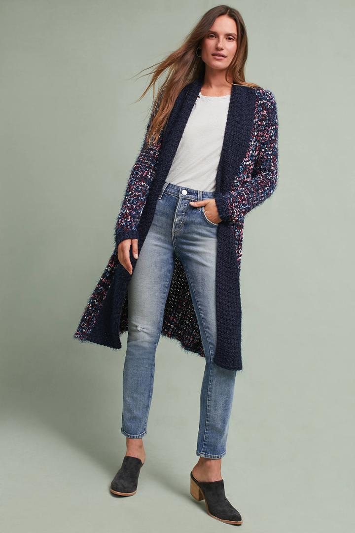 Moth Confetti Eyelash Cardigan