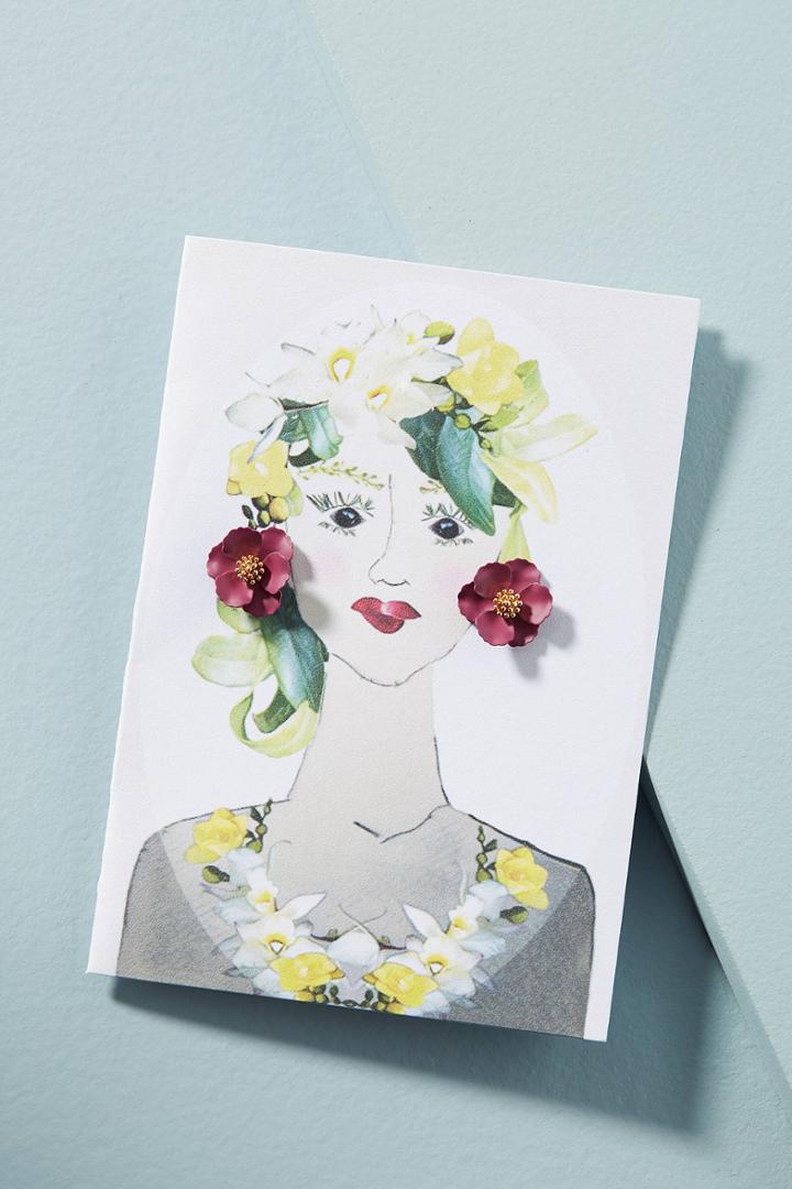 Anthropologie Easy Breezy Earrings