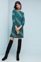 Aldomartins Plaid Sweater Dress