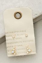 Anthropologie Opal Arc Earring Set