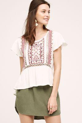Twelfth Street By Cynthia Vincent Jessenia Flutter Top