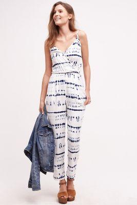 Dolan Left Coast Shibori Surplice Jumpsuit