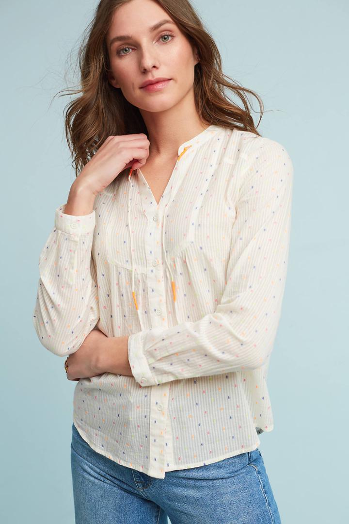 Indi & Cold Morgana Embroidered Top