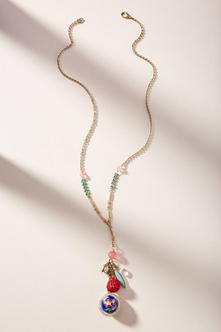 Anthropologie Lisbon Charm Necklace