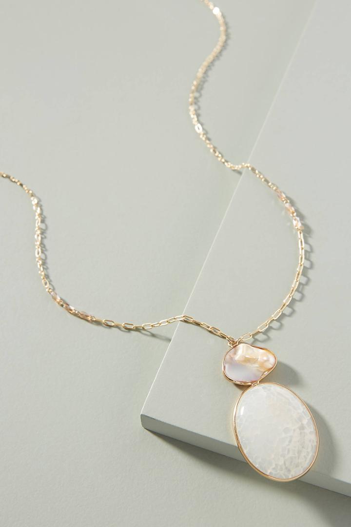 Anthropologie Rivulet Pendant Necklace