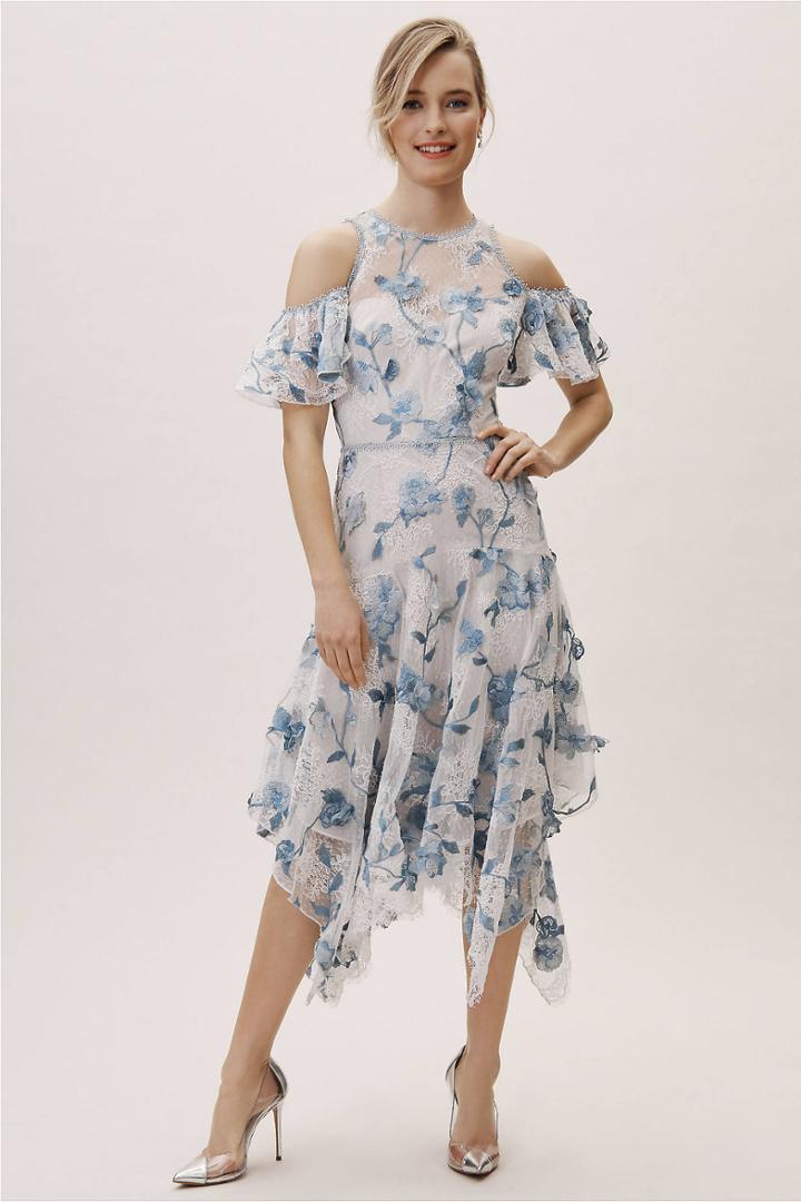 Anthropologie Caldwell Wedding Guest Dress