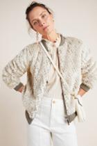 Skies Are Blue Tatiana Faux Fur Bomber Jacket