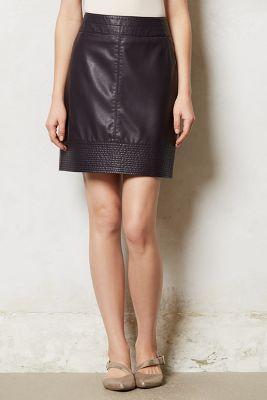 Anthropologie Vegan Leather Mini