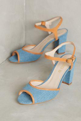 Cleo B Belle Heels Dark Denim