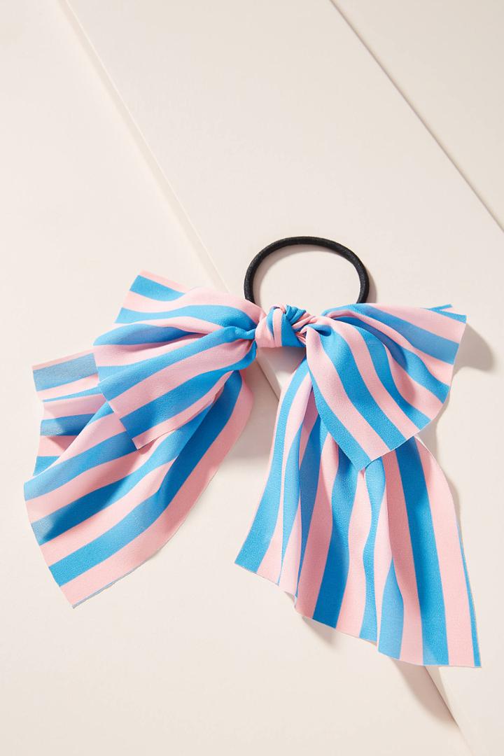 Anthropologie Katie Striped Ponytail Holder