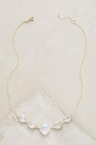 Lulu White Diamond And Moonstone Dream Necklace In
