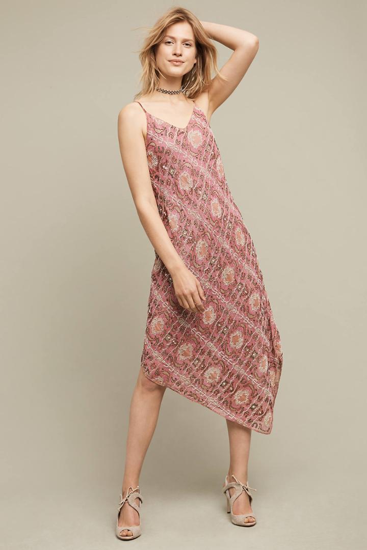Floreat Lilou Beaded Slip Dress