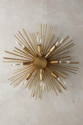 Anthropologie Starburst Sconce