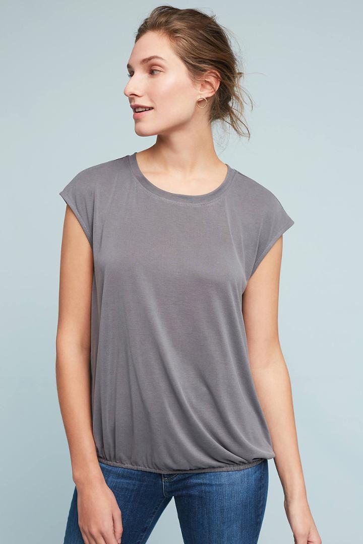 Eri + Ali Bubbled Shell Top