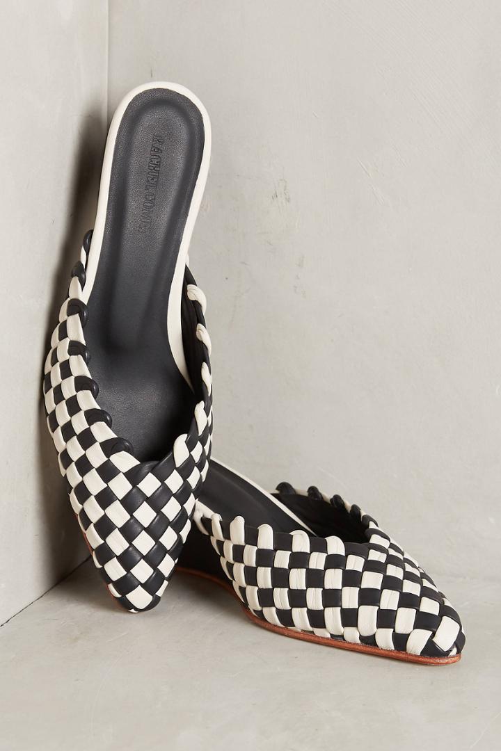 Rachel Comey Simone Woven Wedge Mules