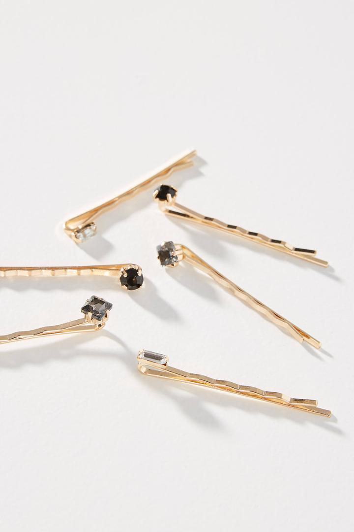 Anthropologie Morgan Bobby Pin Set