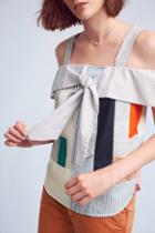 Maeve Medley Open-shoulder Top