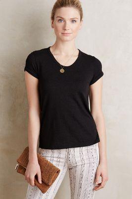 T.la Roll-cuff Tee