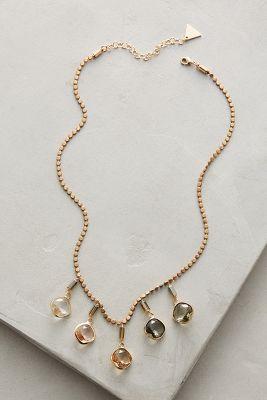 Anthropologie Ombre Droplet Necklace