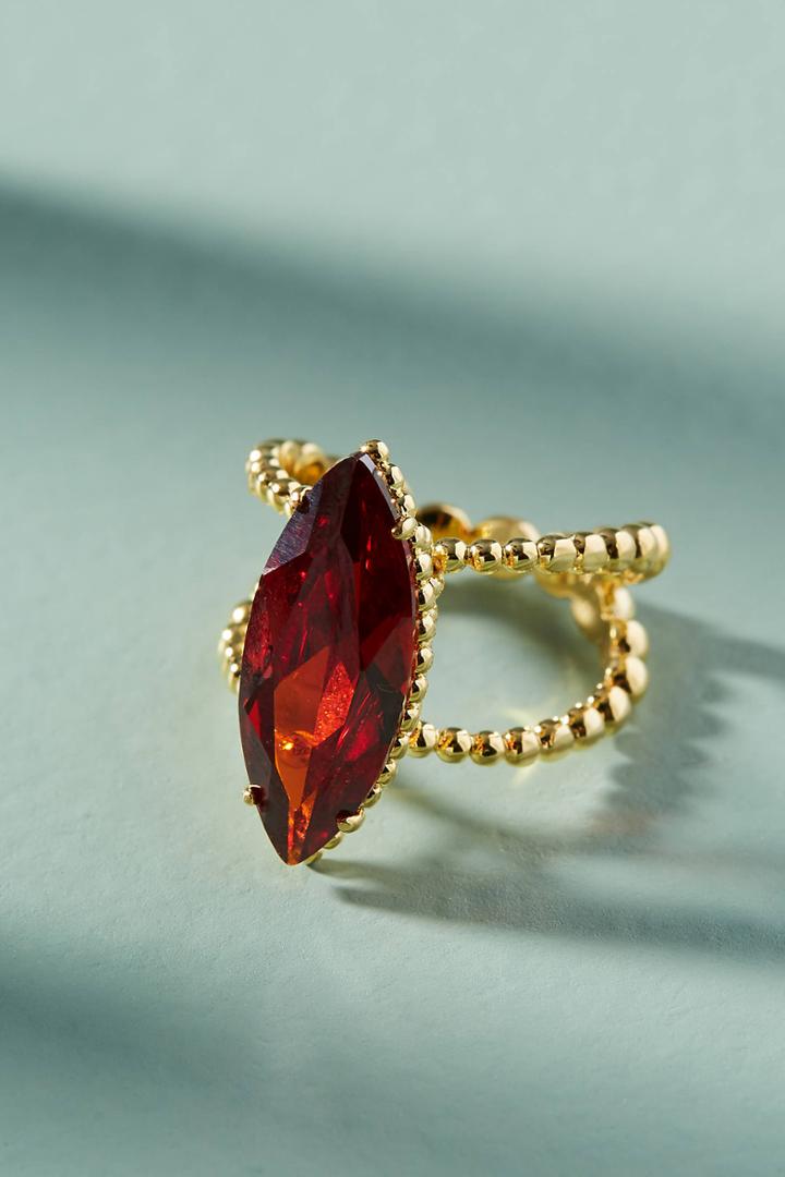 Victoria Six Petite Marquis Cocktail Ring