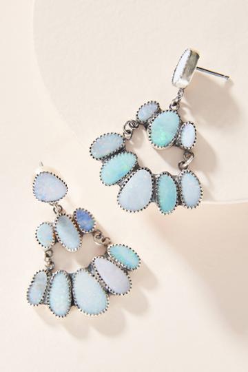 Paloma Stipp Opal Flower Drop Earrings