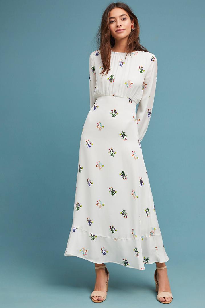 Cynthia Rowley Octavia Silk Maxi Dress