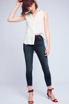Mother Stunner High-rise High-low Slim Jeans
