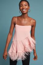 Delfi Asymmetrical Silk Cami