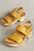 Latigo Larry Clogs Dark Yellow