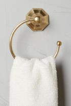 Anthropologie Brass Circlet Towel Ring