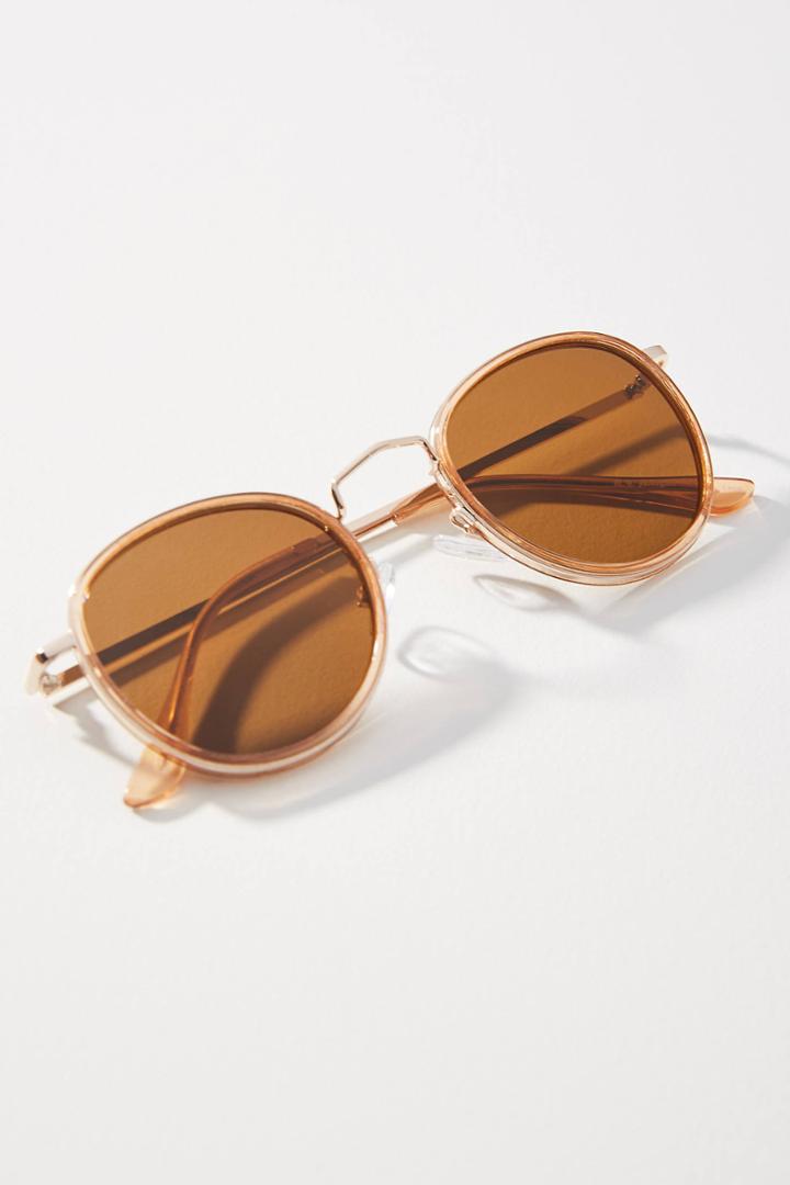 Anthropologie Jackie Rounded Sunglasses