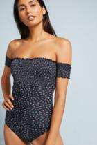 Salinas Isa Ambra Off-the-shoulder One-piece Swimsuit