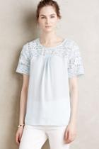 Meadow Rue Lace-topped Tee